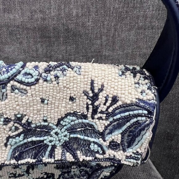 Staud Tommy Beaded Bag Toile de Pup - Picture 5 of 16